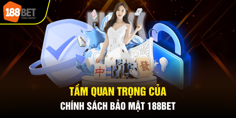 Tầm quan trọng của chính sách bảo mật 188BET