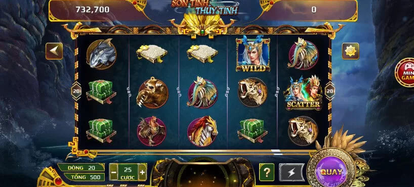 no hu son tinh thuy tinh 188bet 2 Cách chơi Nổ Hũ Sơn Tinh Thuỷ Tinh 188Bet